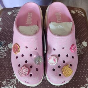 NWT W12/M10 Crocs Limited Edition Wicked Glinda Siren Clog